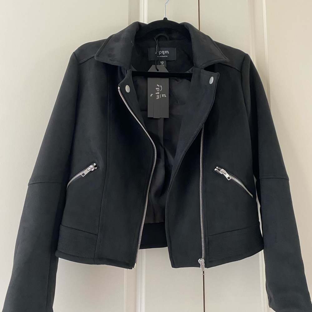 Faux Suede Moro Jacket